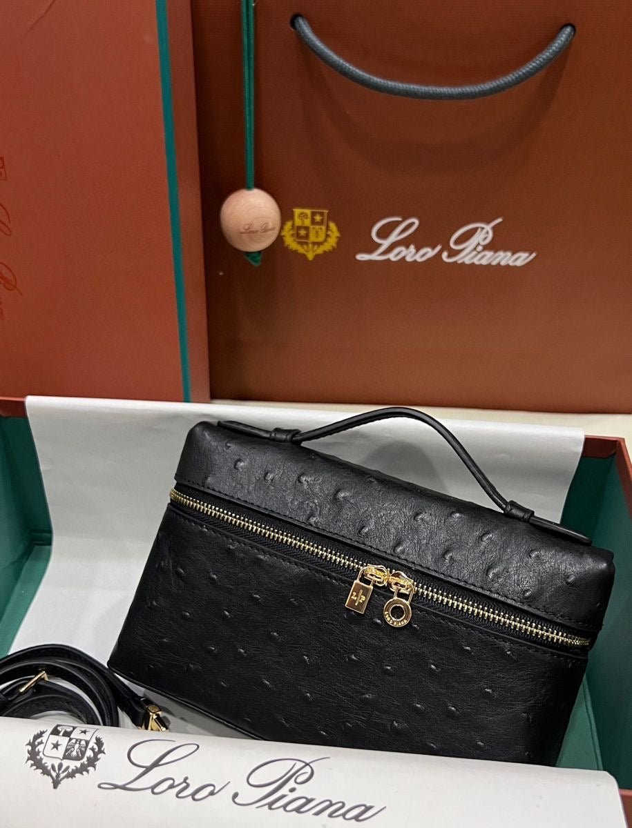 Loro Piana Ostrich Leather Bag