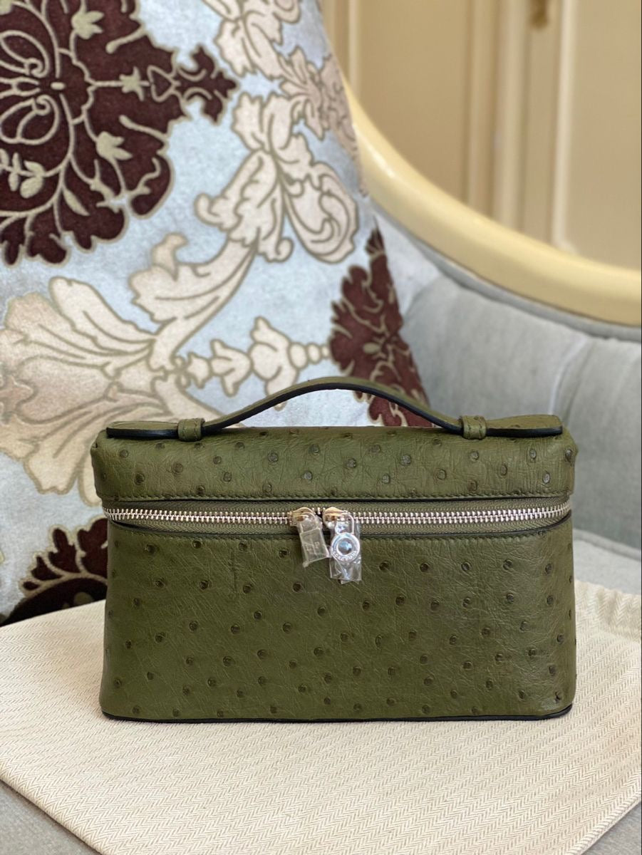 Loro Piana Ostrich Leather Bag