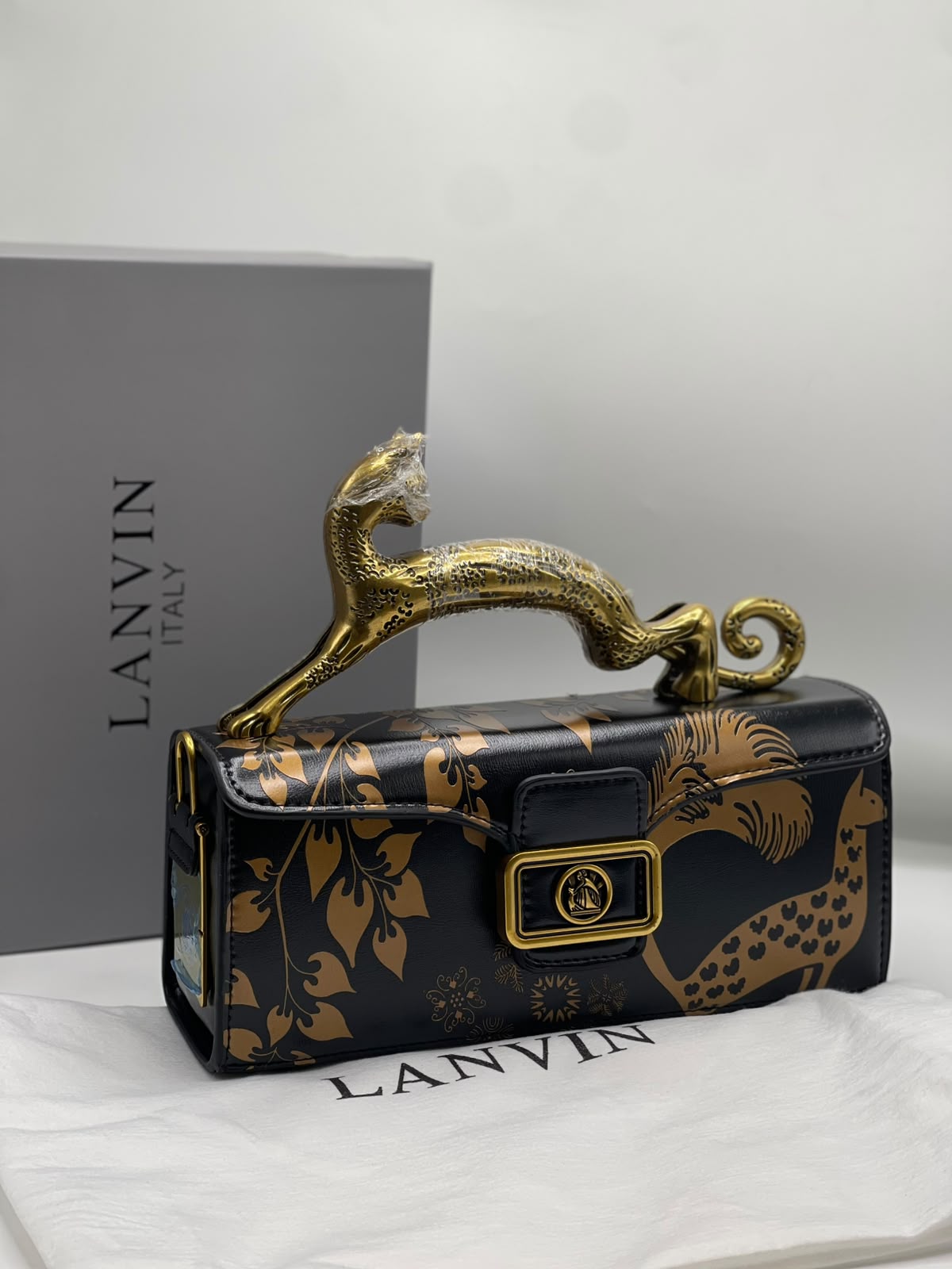 LANVIN Italy Cat Bag