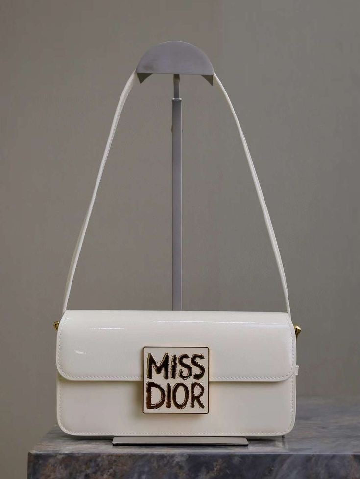 Miss Dior Patent Flap Bag