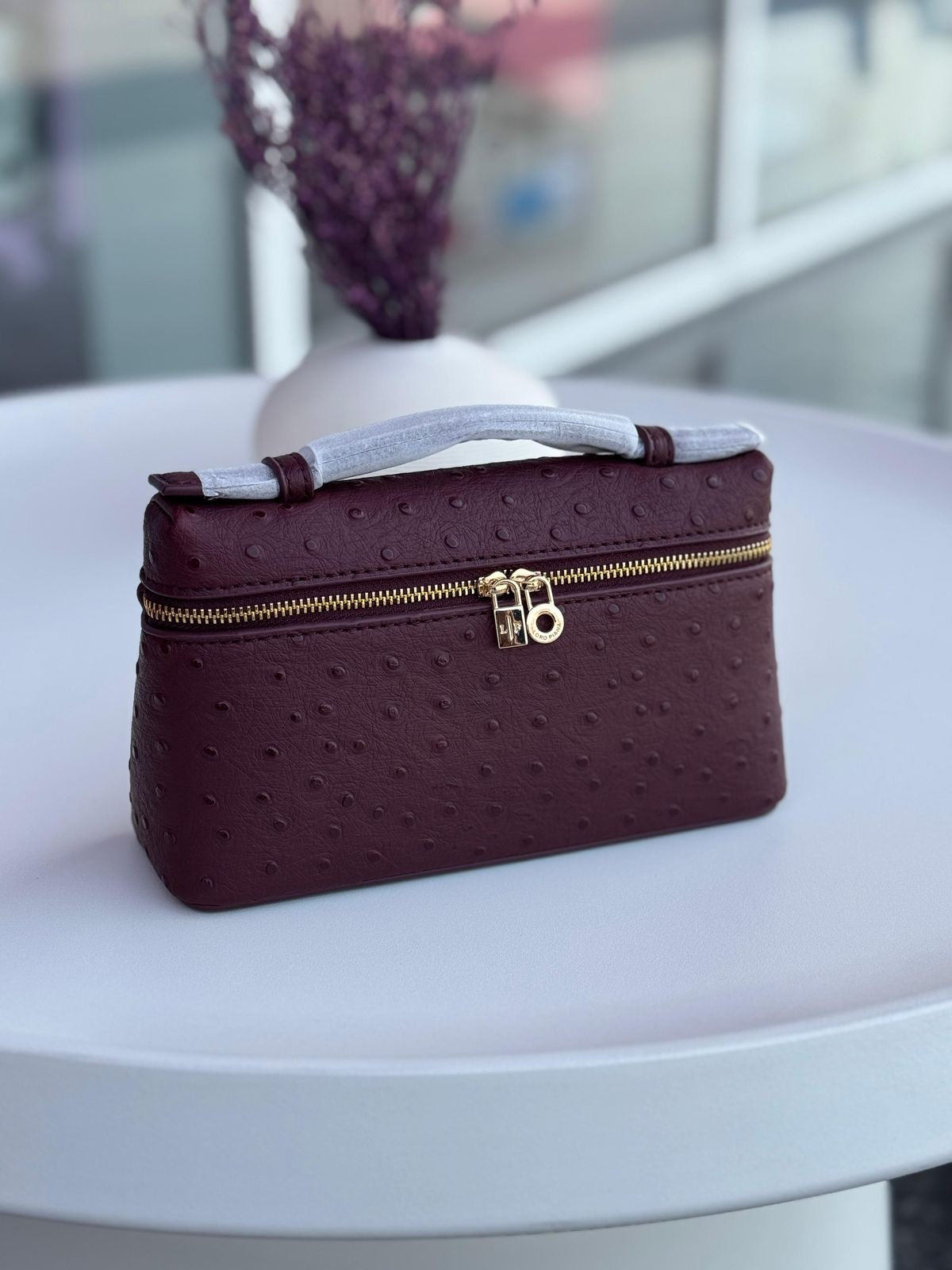 Loro Piana Ostrich Leather Bag