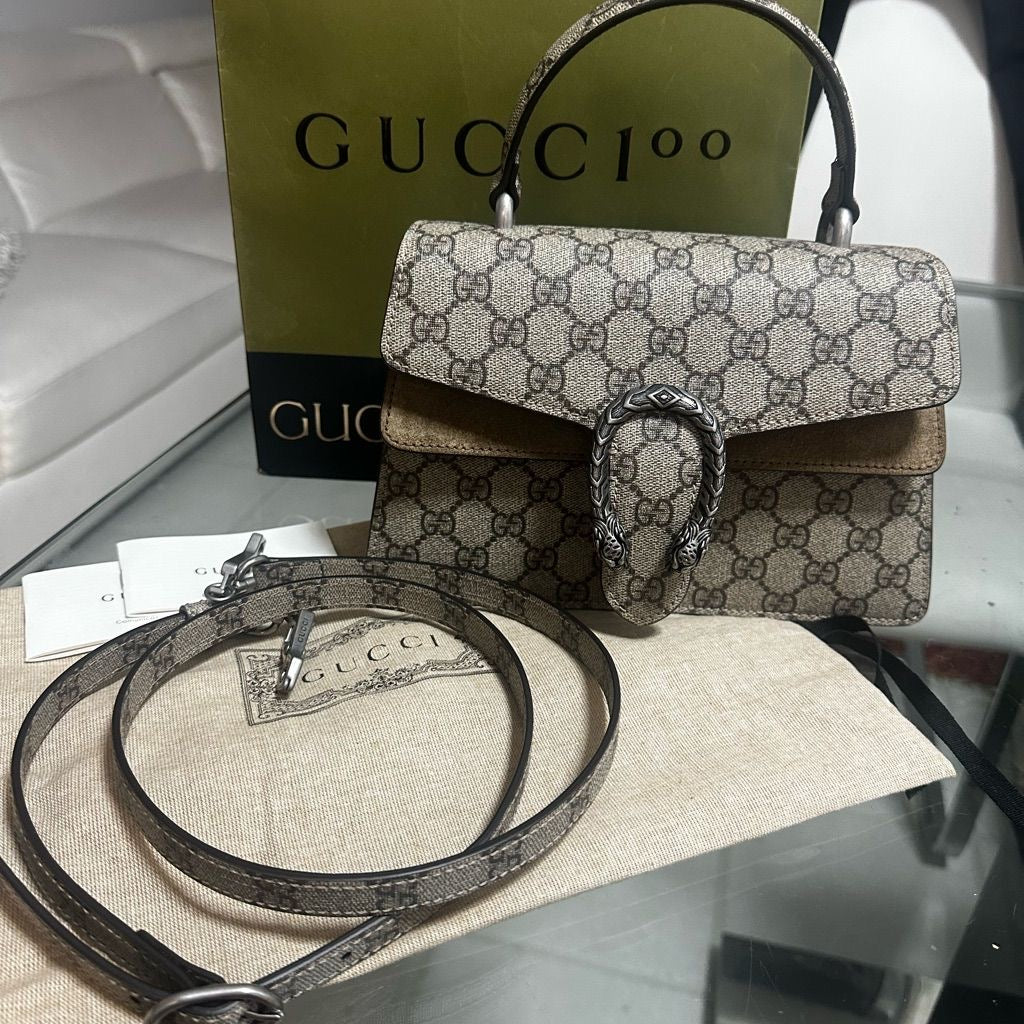 Gucci Top Handle Dionysus Bag