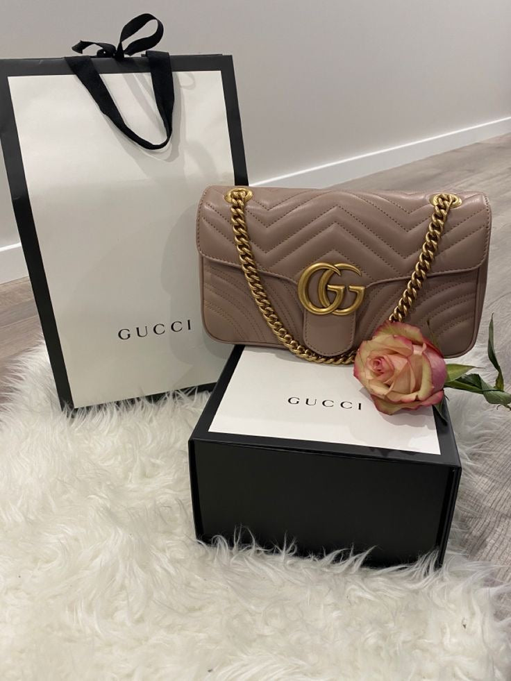 Gucci Marmont leather Shoulder Bag