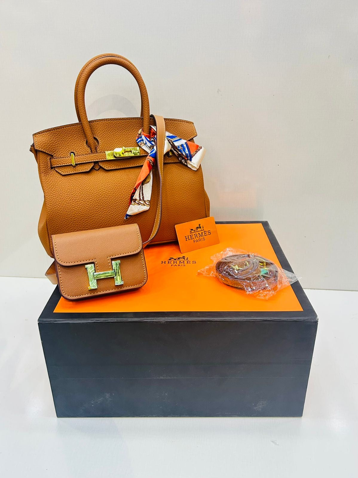 Hermès Birkin with Mini Pouch