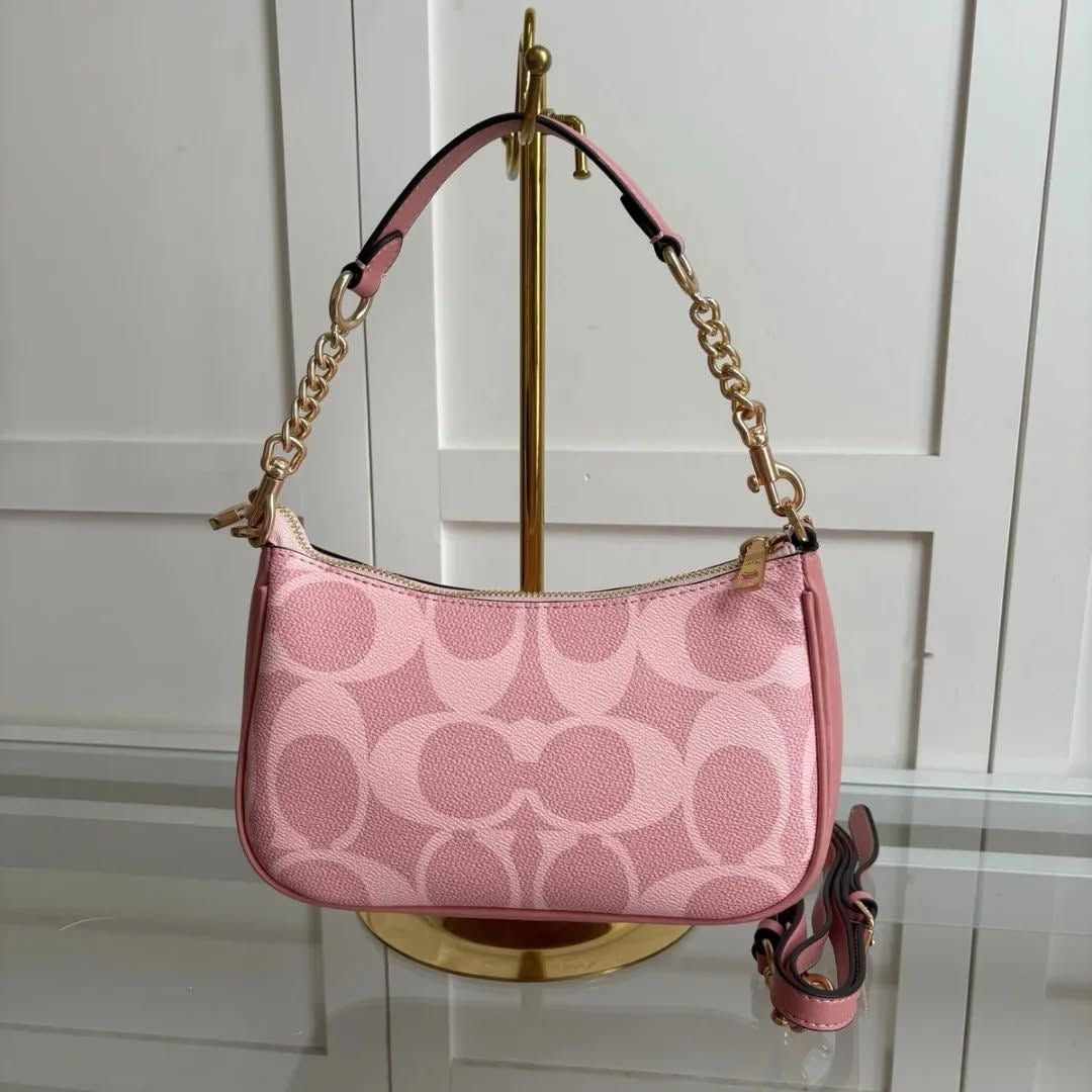 Pink Coach Teri Shoulder Bag