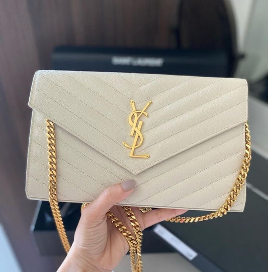 YSL Quilted Leather Bag