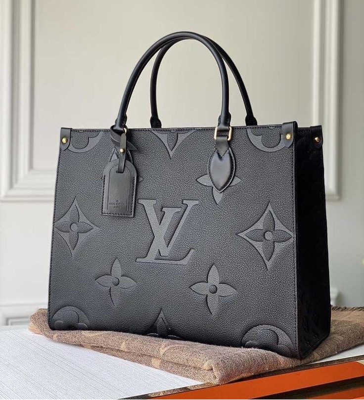 Black LV bag