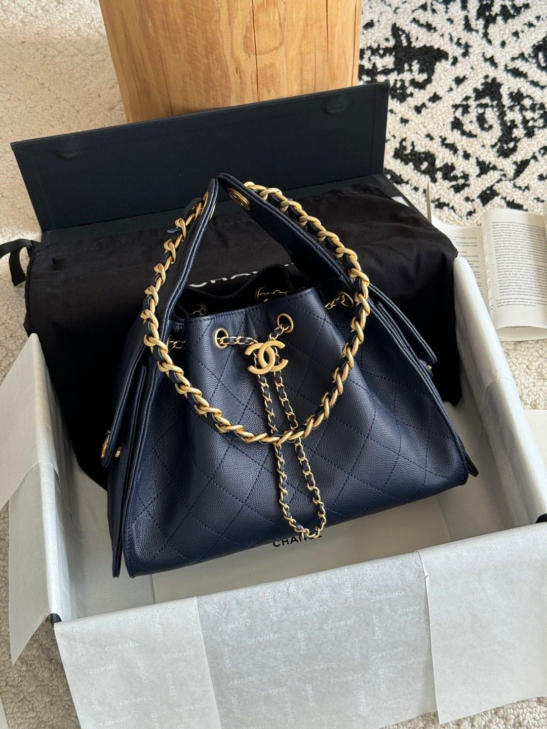 Channel 25 Hobo Bag