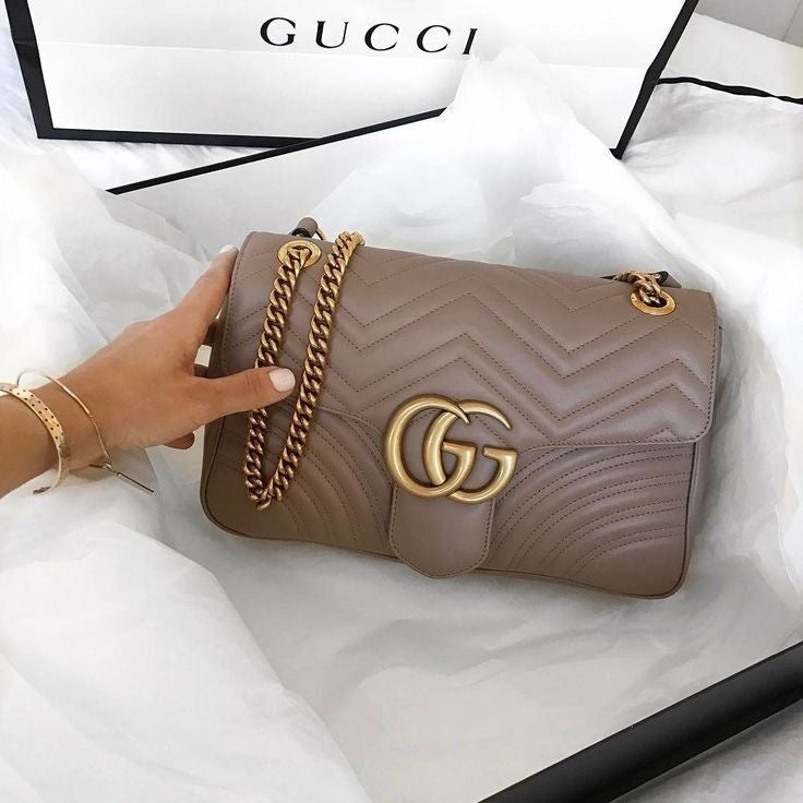 Gucci Marmont leather Shoulder Bag