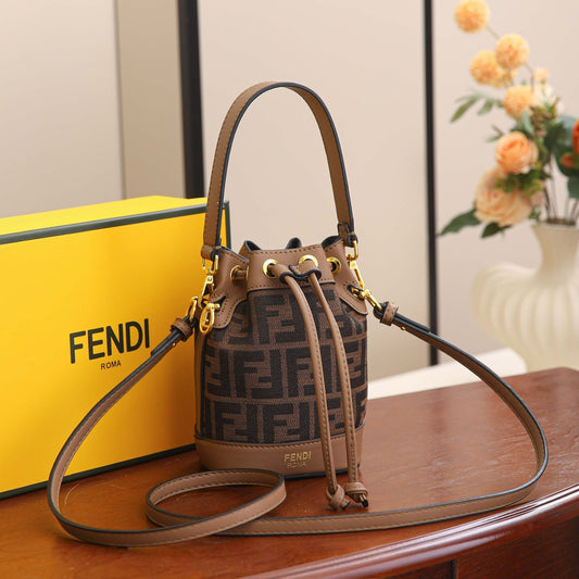 Fendi Moon Tresor Bucket Bag