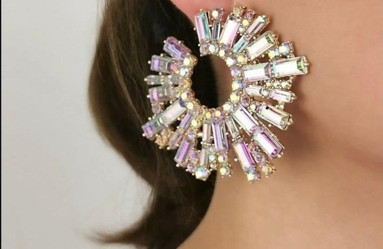 Rhinestones Earrings