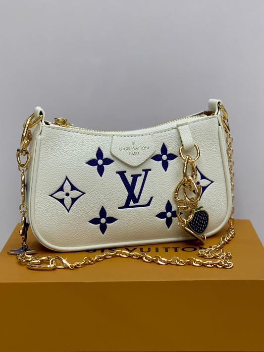 Louis Vuitton Crossbody Bag with Cherry Charm
