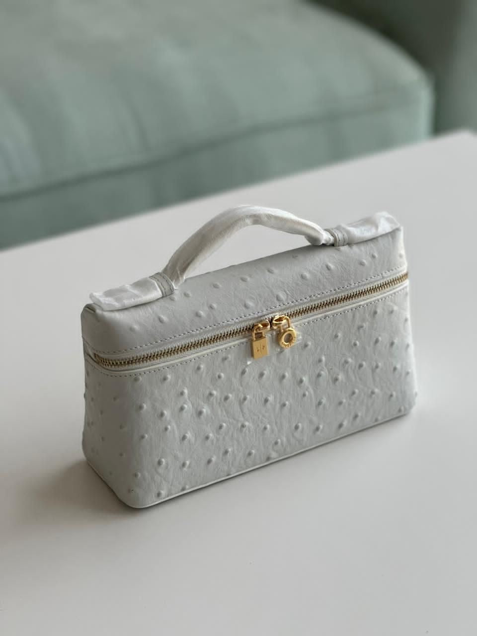 Loro Piana Ostrich Leather Bag