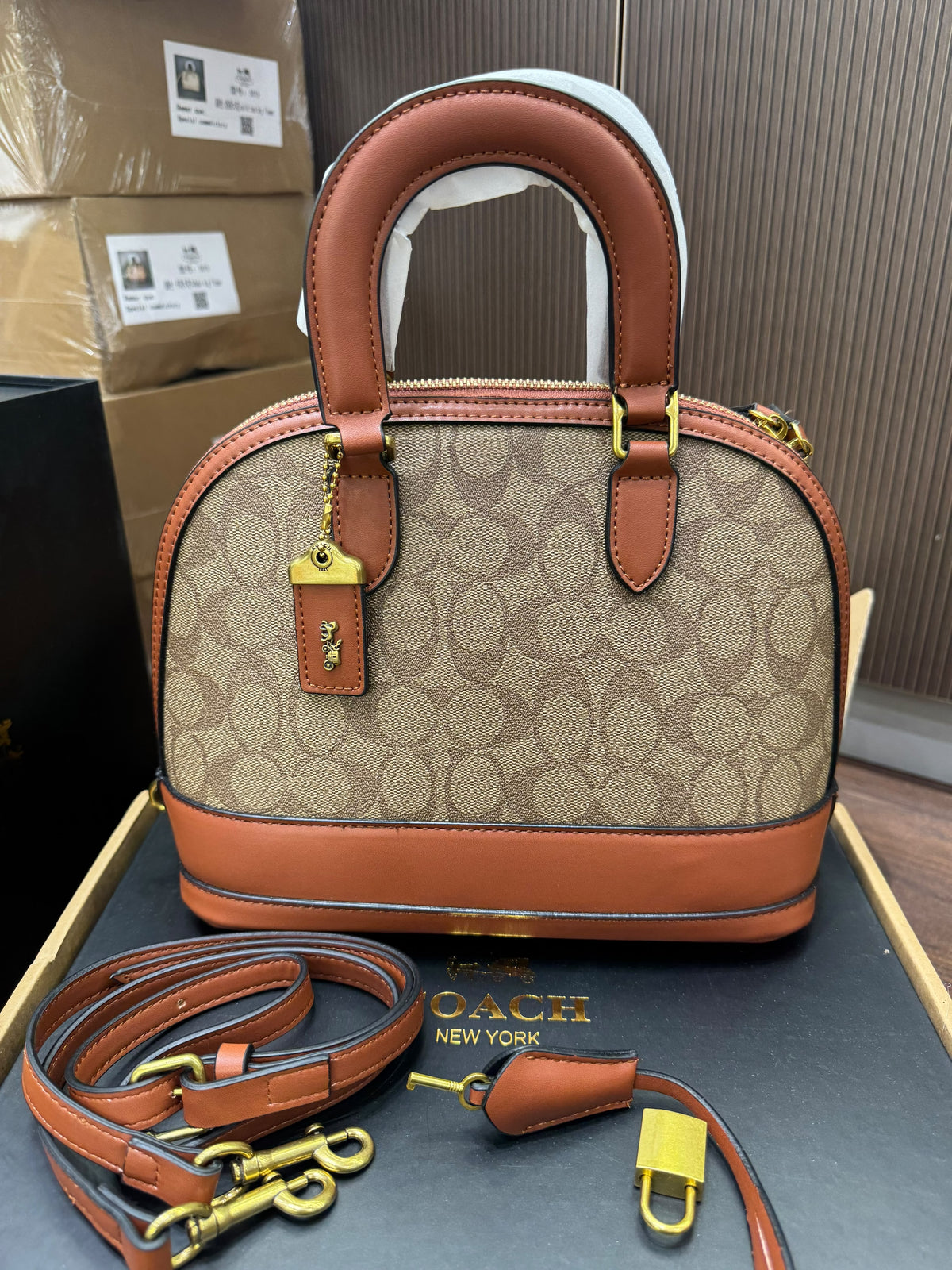 Coach Sabrina Satchel Bag