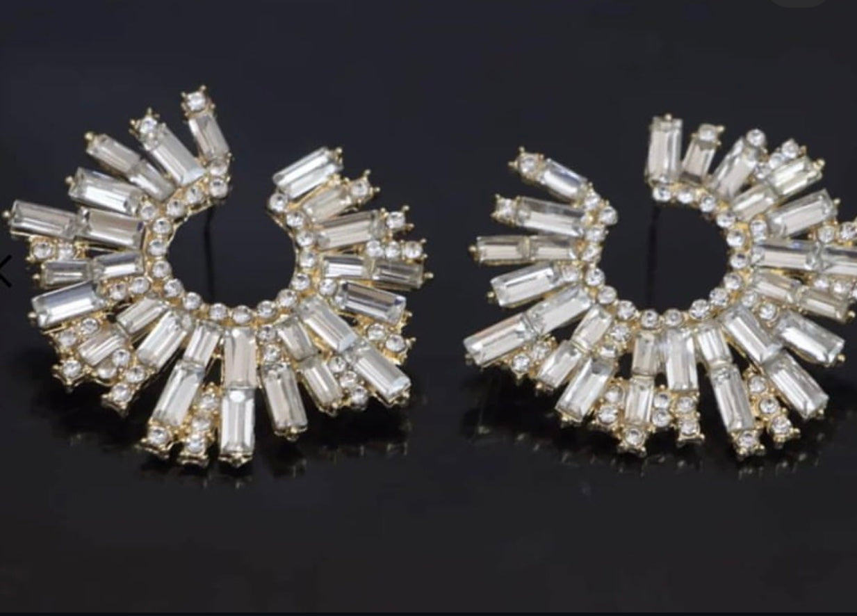 Rhinestones Earrings