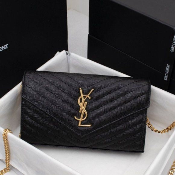 YSL Quilted Leather Bag