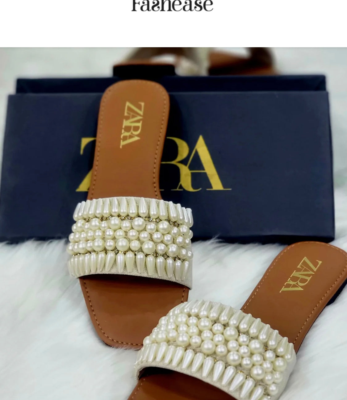 Zara Pearl Flats