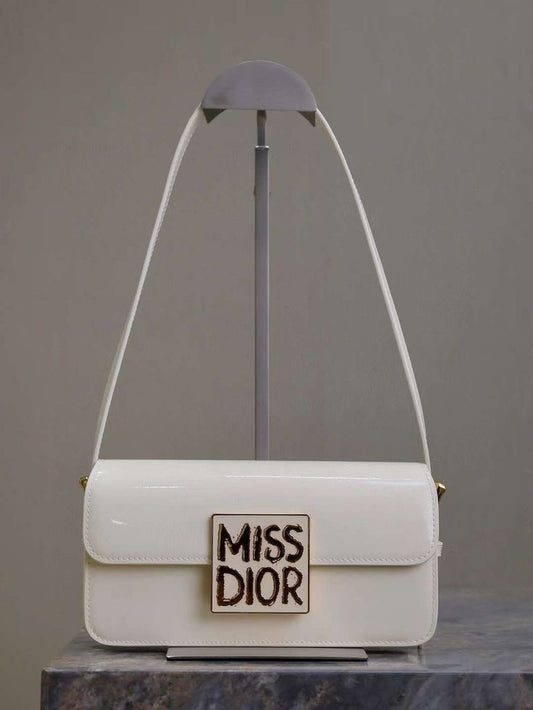 Miss Dior Patent Flap Bag