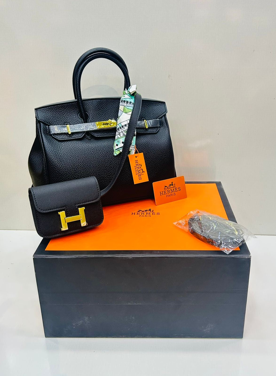 Hermès Birkin with Mini Pouch