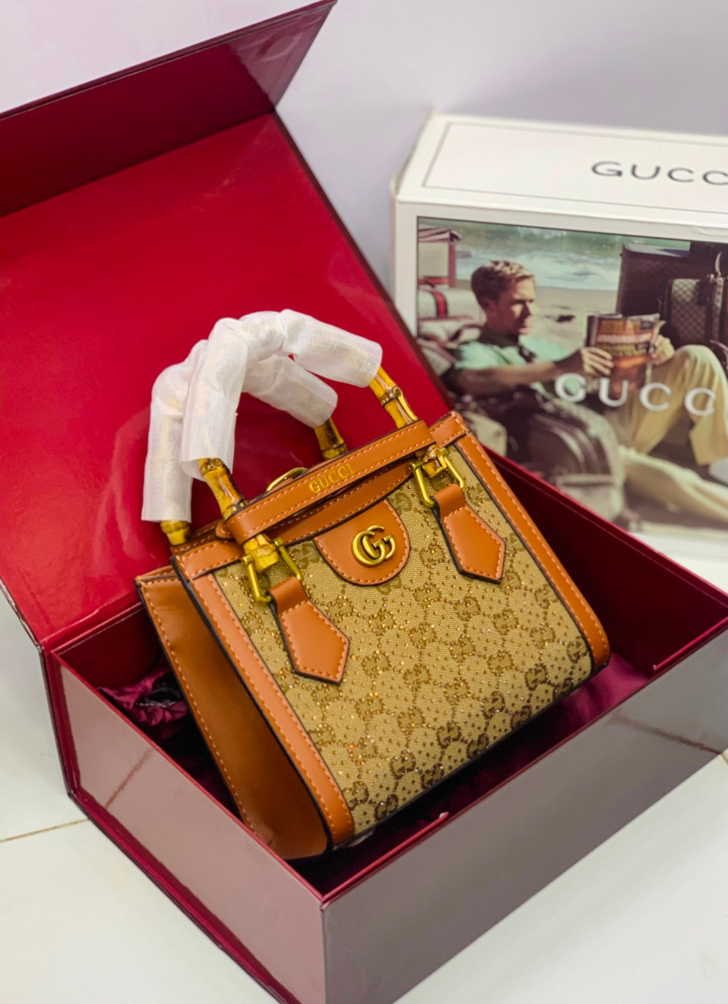 Gucci Diana Tote Bag
