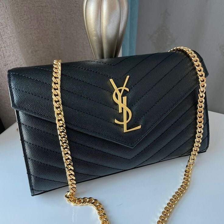 YSL Quilted Leather Bag