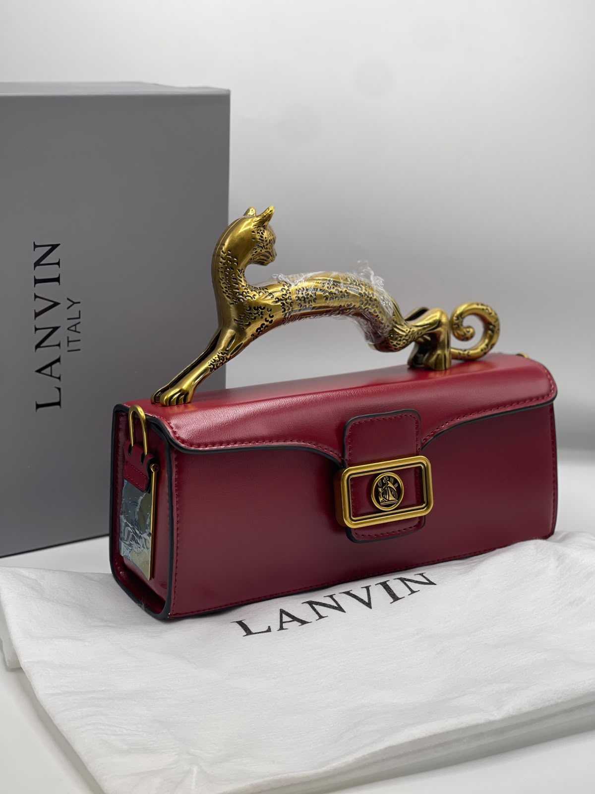 LANVIN Italy Cat Bag