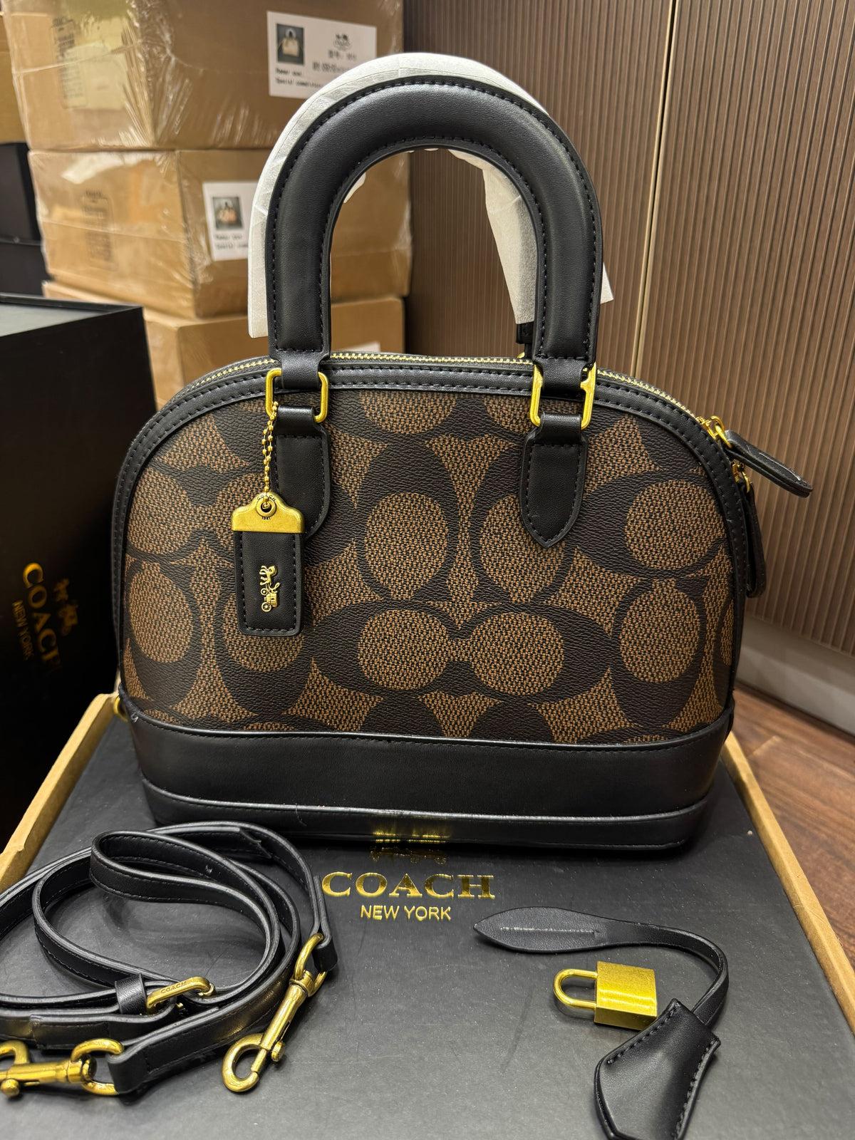 Coach Sabrina Satchel Bag