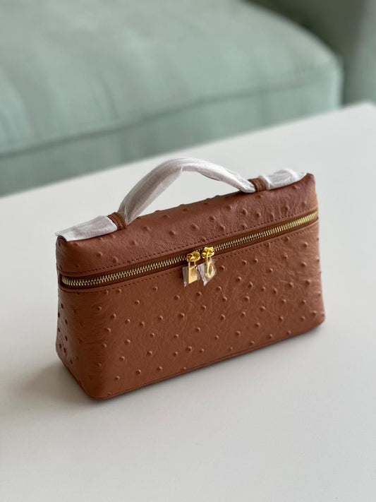 Loro Piana Ostrich Leather Bag