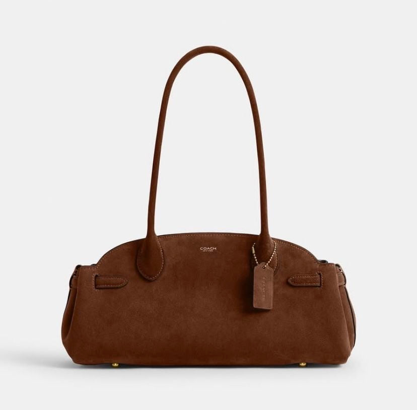 Coach Empire Carryall 38 Suede Bag