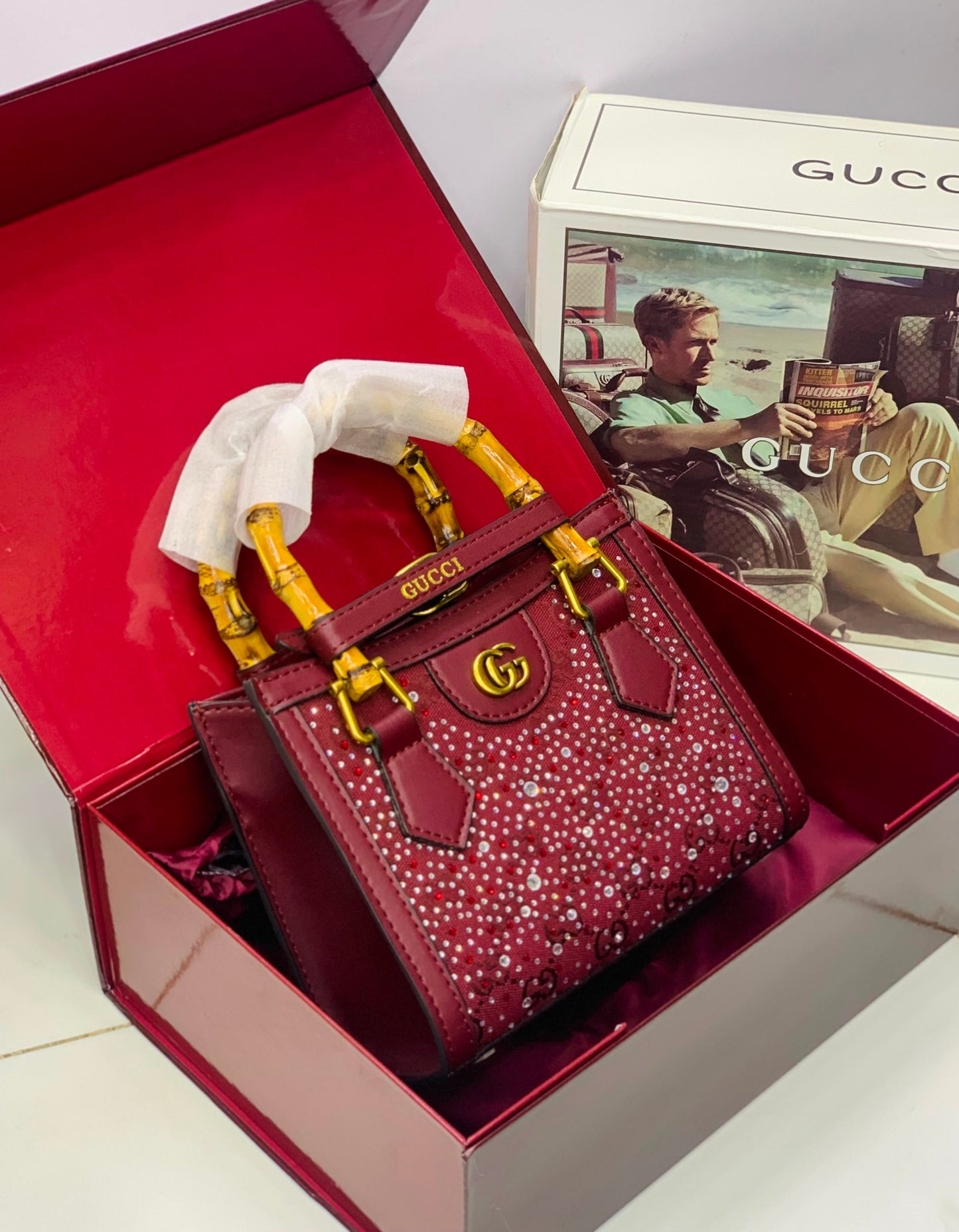 Gucci Diana Tote Bag