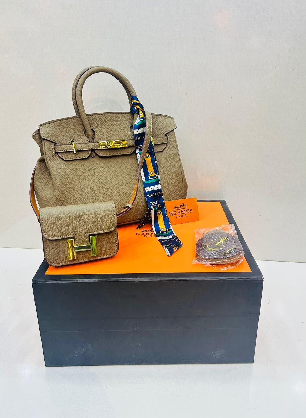 Hermès Birkin with Mini Pouch
