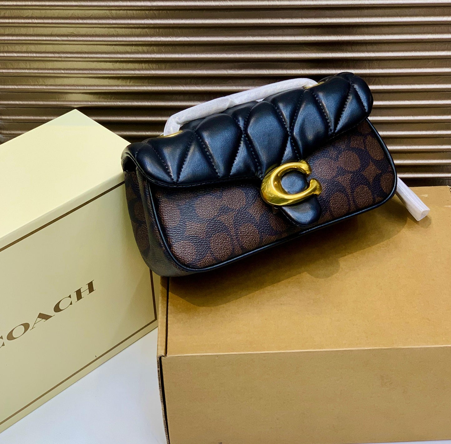 Coach Tabby Quilted Shoulder Bag