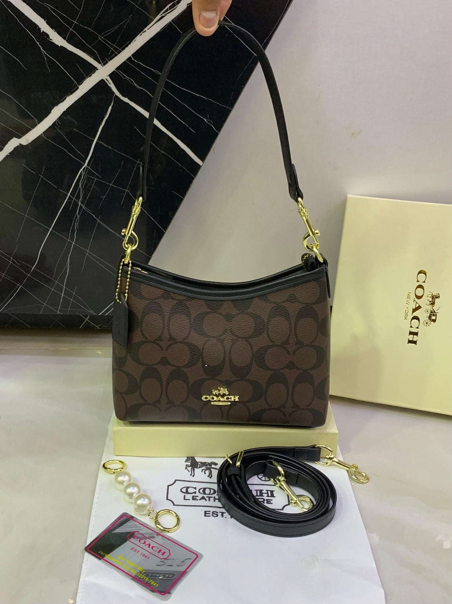Coach Mini Laurel Shoulder Bag